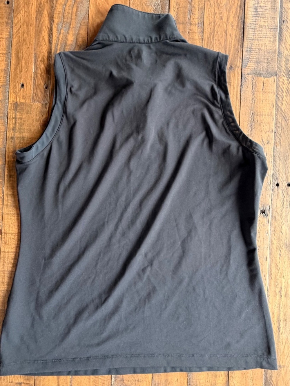 Nike Golf Dri-FIT Sleeveless 1/4 Zip Top Black Size M Womens Athletic - Picture 4 of 5